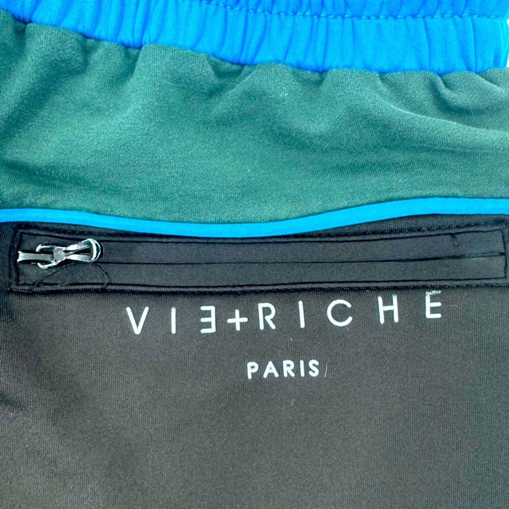 VIE RICHE Black and Blue‎ Joggers with Elastic Waistband and Color Blocking - Picture 11 of 11